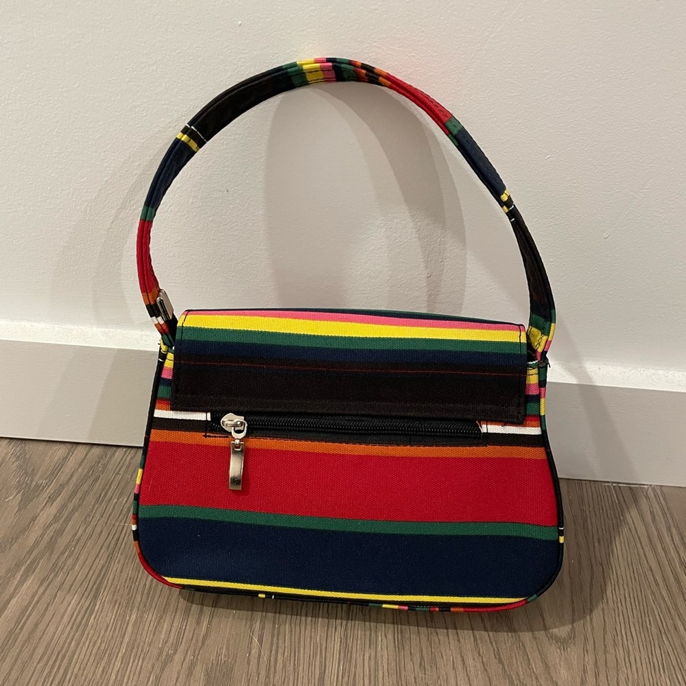 Kate Spade Multi Colored Stripped Handbag - Picture 2 of 5